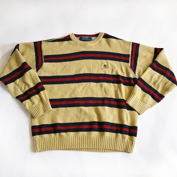 Tommy Hilfiger Other - Tommy Hilfiger Vintage Mens Striped Sweater XL